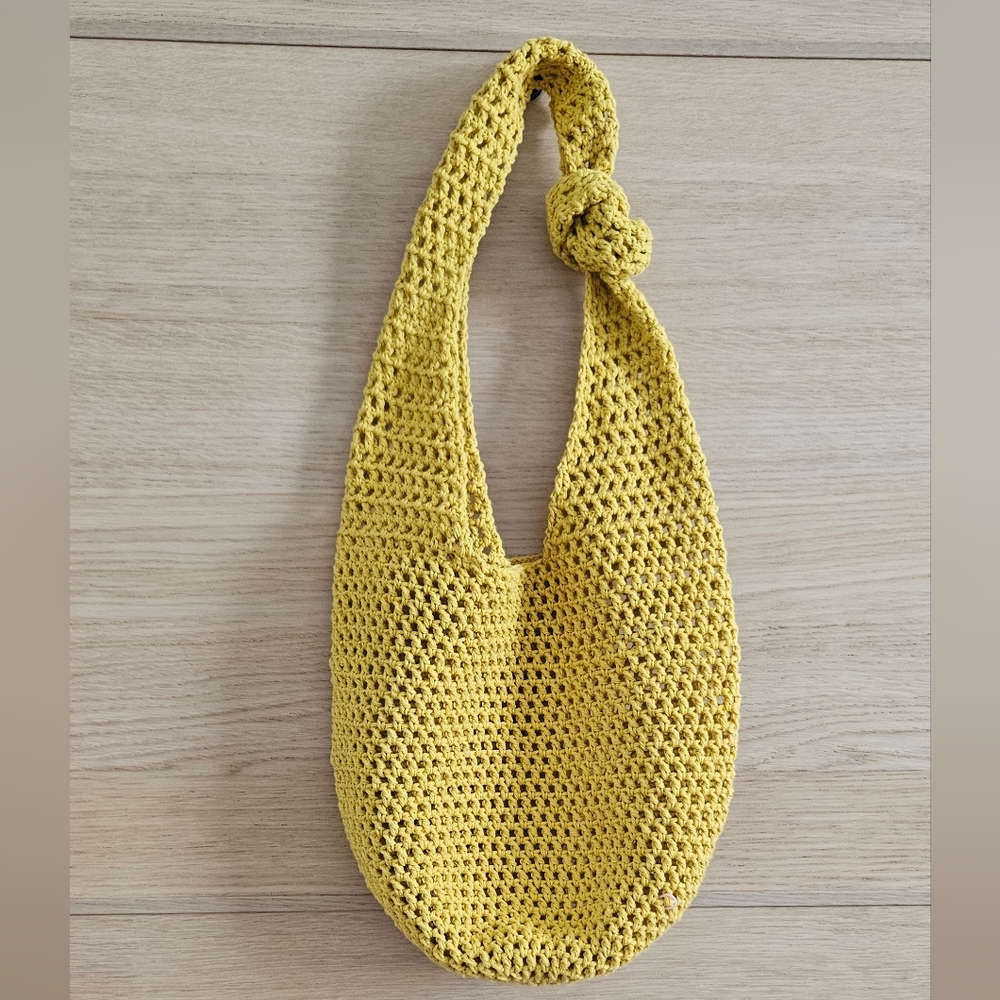 CROCHET BEACH TOTE BAG